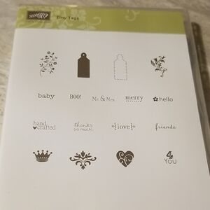 Stampin' Up! Tiny Tags Stamp Set